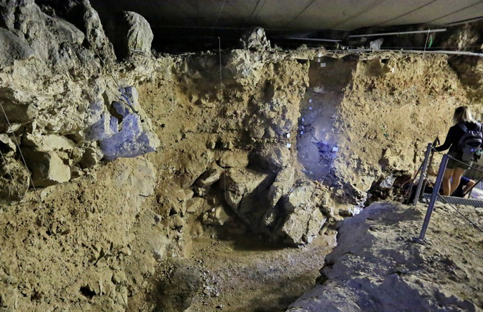 Site where the flute was found